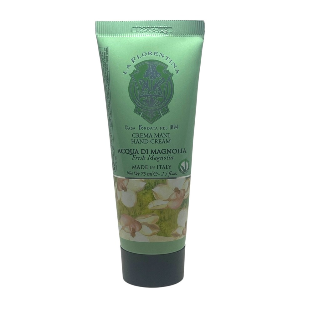 La Florentina Hand Cream Fresh Magnolia 2.5 Oz New Never Used Made in Italy‎
